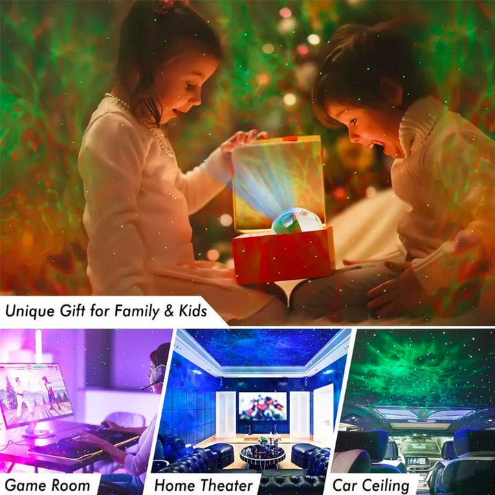 Lámpara De Proyector Galaxias Astronauta Luz Nocturna