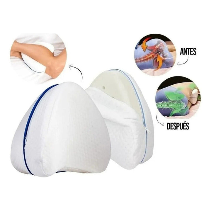 Con Our Memory Leg Almohada Para Piernas Y Rodillas Tipo Corazón