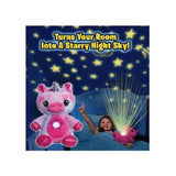 Peluche Luminoso Star Belly Proyector De Luz Unicornio Rosa