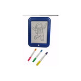 Tablero De Dibujo Con Luz Led Mágico Magic Pad 6 Marcadores Color Rojo/azul