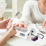 Lampara Uñas 3 En 1 Pulidor, 54w, 25000rpm Ventilador