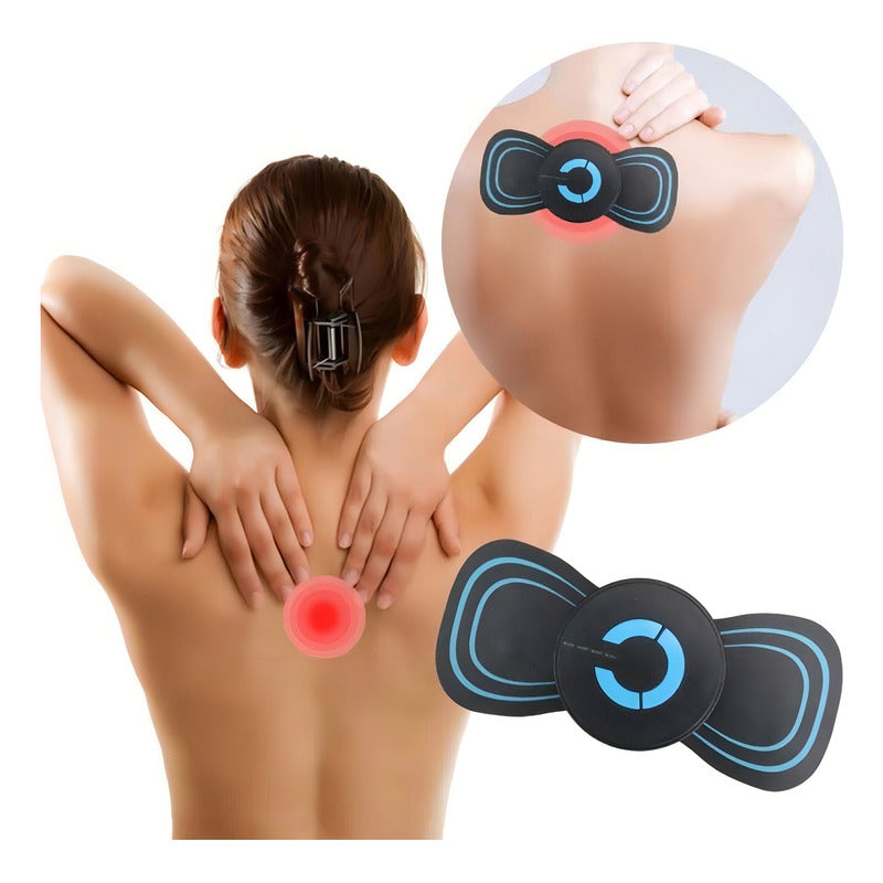 Mini Masajeador De Piernas Lumbares Con Electroterapia Cervical Abdomem