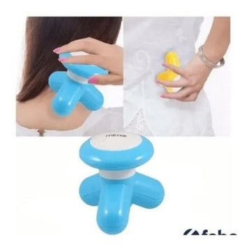 Masajeador Eléctrico Portátil Para Cuerpo Mimo Xy3199 Azul