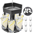 Dispensador De Tragos Shots + 6 Copitas Para Fiestas Bares