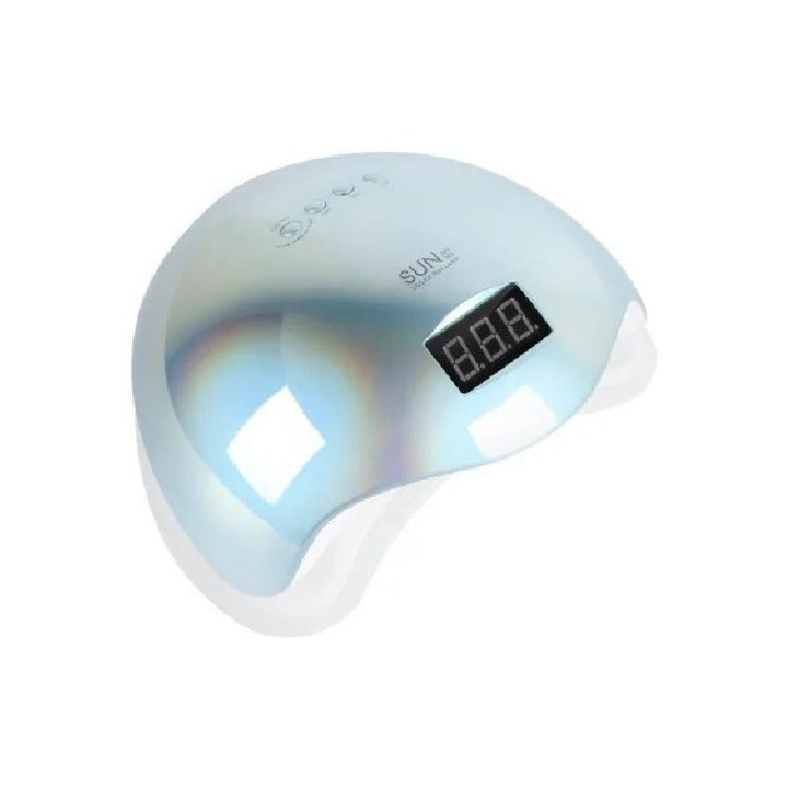 Lampara Para Uñas Metalizada Secador Led/uv 48w Temporizador
