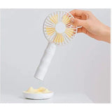 Ventilador De Mano Portátil De Escritorio Con 2 Modos