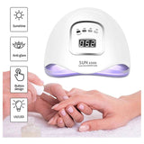 Secador De Uñas Lampara Uv Led 54w C3 Plus Pantalla Temporiz