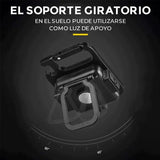 Llavero Linterna Led7 En 1 Recargable Magnético Multifunción