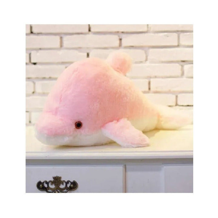 Delfín Luminoso Almohada Cojín Infantil Peluche Con Luz