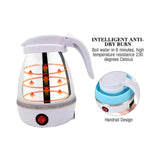 Calentador Eléctrico Plegable Portable Hervidor De Liquido Color Rosa Pálido 110v