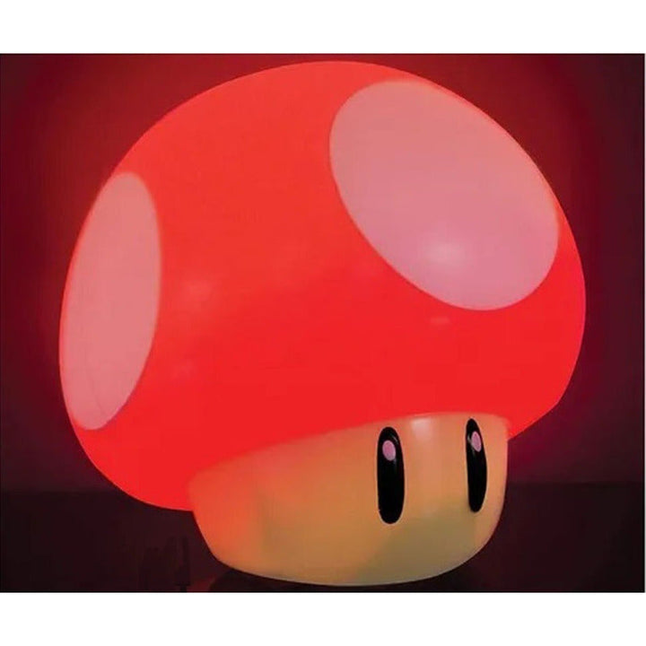 Lampara Hongo Mushroom 3d Luz De Noche Recargable Con Sonido