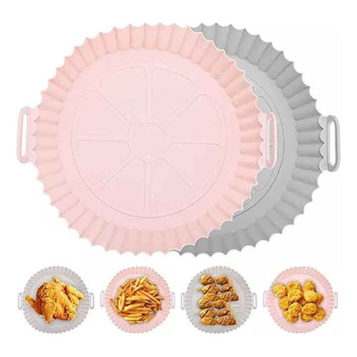 Canastilla Silicona Olla Freidora Air Fryer Reutilizable