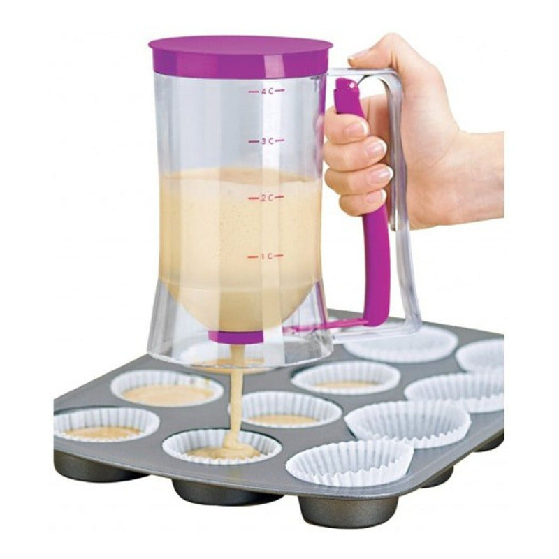 Dispensador Dosificador De Masa Para Panqueques, Wafles