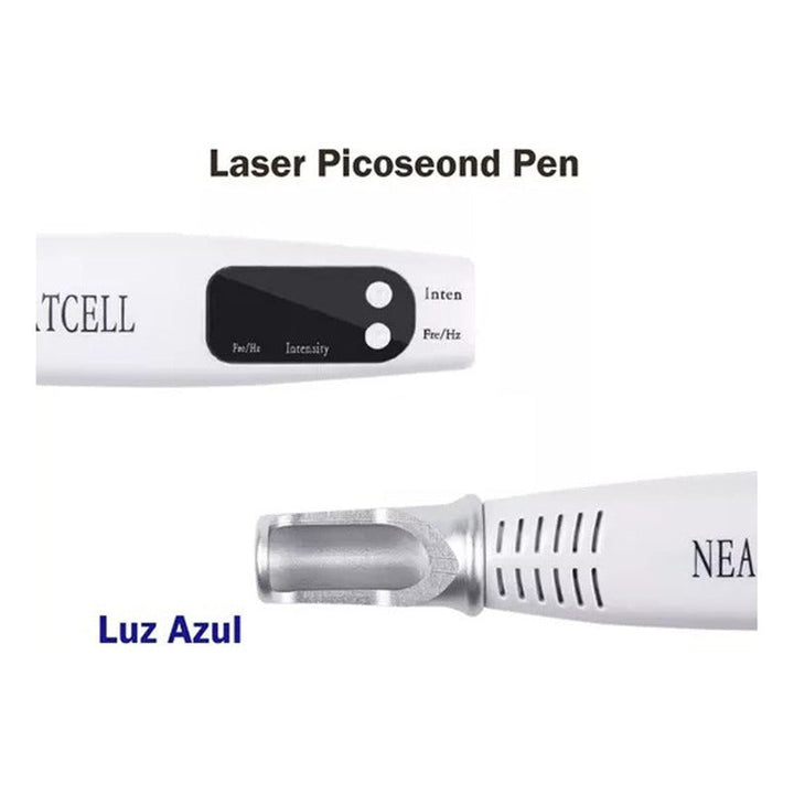 Laser Pico Second Pen Luz Azul Elimina Tatuajes Manchas Peca