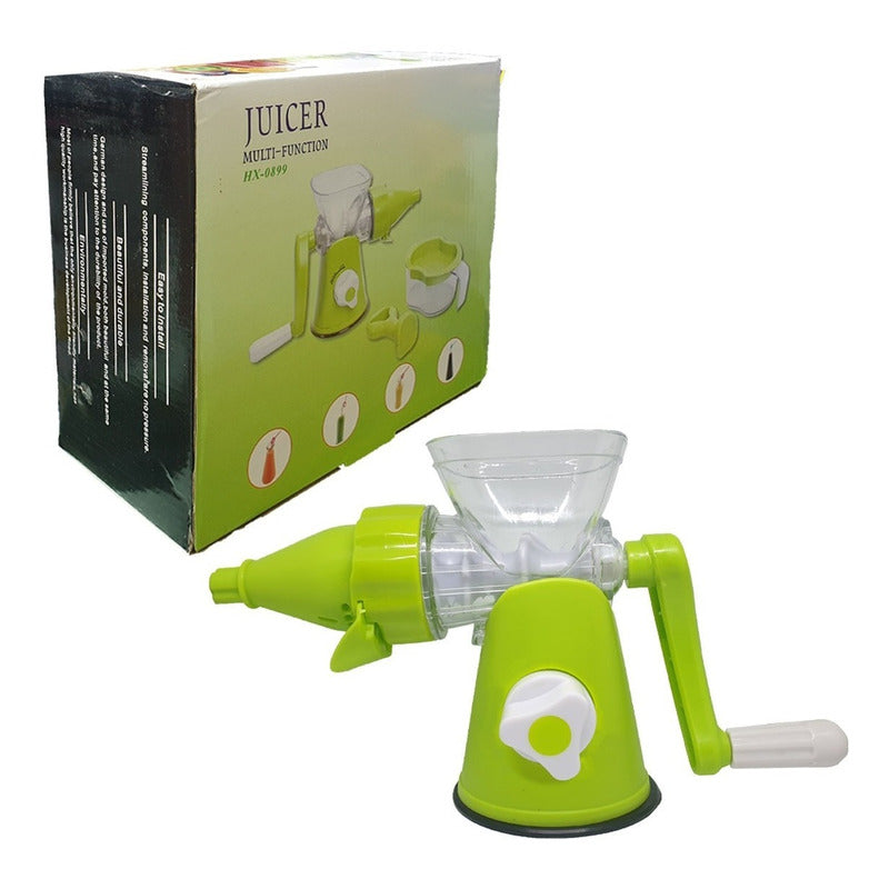 Extractor Jugo Manual Molino Alimentos Nutrición Saludable