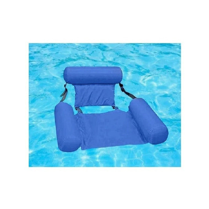 Flotador Inflable Para Piscina Adultos Forma Silla Plegable