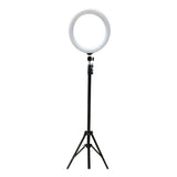 Diaz Home Dxltripled210 Aro De Luz 26 Cm Con Trípode Profesional 2 Metros De Altura Color De La Estructura Negro 220v