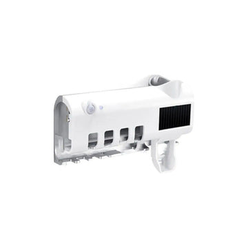 Porta Cepillo Dispensador De Crema Dental Con Esterilizador