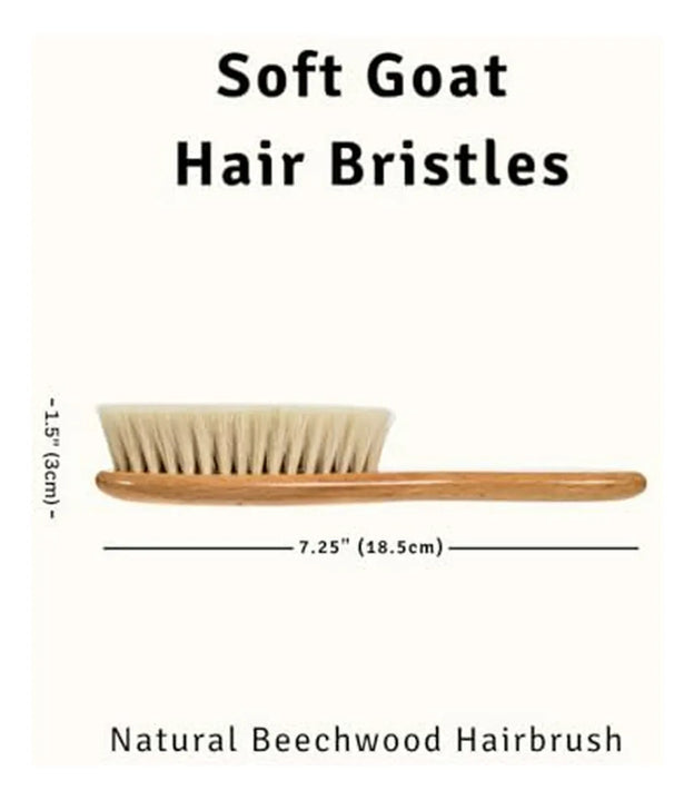 Cepillo De Bebé Con Cerdas Suaves De Cabra - Cepillo De Made