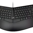 Teclado Genius Ergo Kb-700 Teclado Negro Idioma Español Latinoamérica