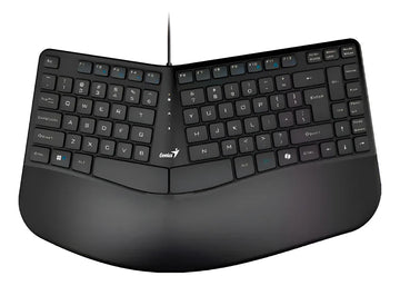 Teclado Genius Ergo Kb-700 Teclado Negro Idioma Español Latinoamérica