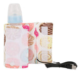 Botella Portátil Usb Para Calentar Leche De Viaje 12 Oz