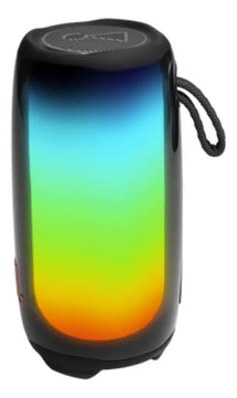 Parlante JBL Pulse 5 portátil con bluetooth waterproof negra