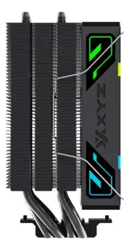 Cooler Cpu Xyz Thermax 4 Black Vortex Argb Fan Pwm Control