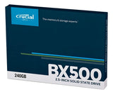 Unidad de estado sólido Sata Crucial Bx500 de 240 GB - CT240Bx500SSD1
