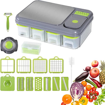 Cortador Picador Verduras Frutas Rallador Cocina Rebanadas Diseño 1