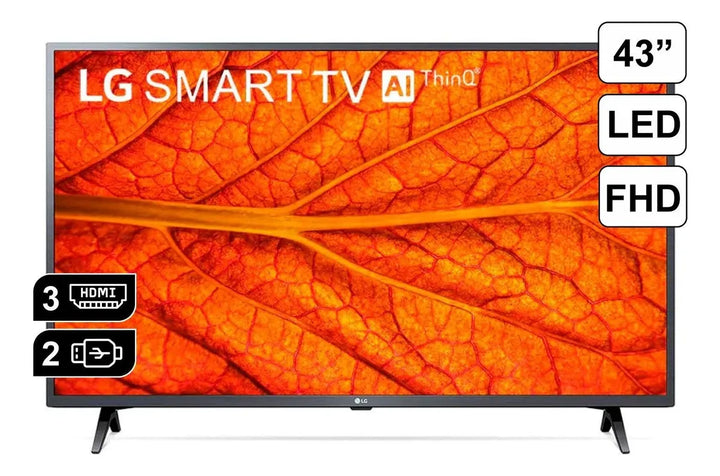 Televisor Smart Tv Lg 43 Pulgadas Full Hd Led Webos