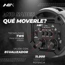 Parlante Cabina Profesional Torre De Sonido Doble 8 Pulgadas Negro