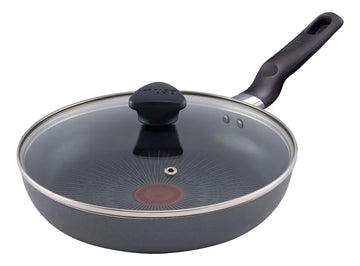 Sartén Imusa Cambiatón 24cm Antiadherente Tapa De Vidrio Color Gris oscuro