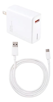 Cargador Celular Tipo C 67w Cable Carga Rápida Usb Teléfono