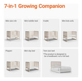 Cuna Convertible 6 En 1 Ultra Práctica Y Segura
