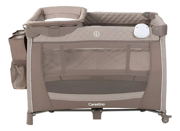 Carestino Genova practicuna completa + bolso color beige