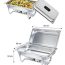 Set 4 Samovares Industrial Acero Inox De 8 Lts 2 Quemadores