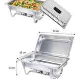 Set 4 Samovares Industrial Acero Inox De 8 Lts 2 Quemadores