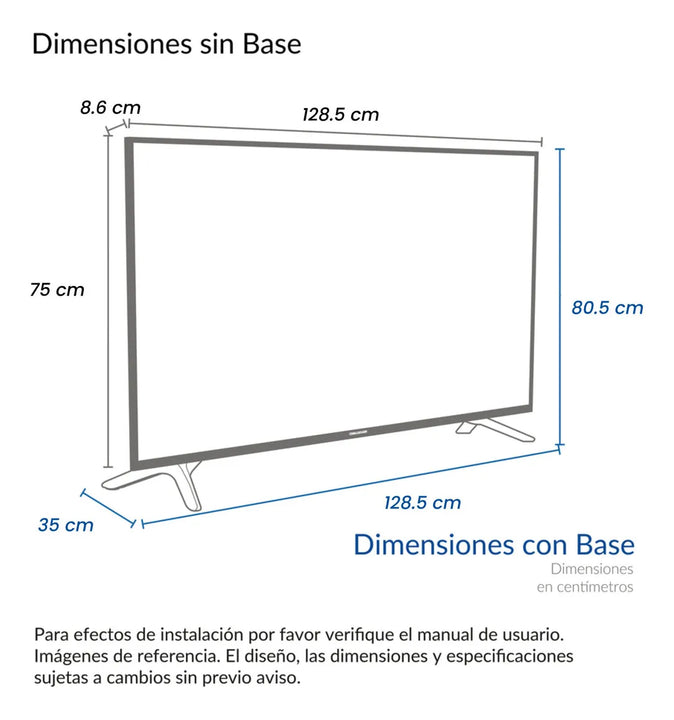 Televisor 58 Pulgadas Google Tv Challenger