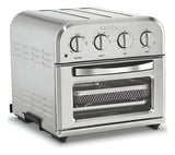 Horno Freidora De Aire Cuisinart 4 En 1 Compacto Airfryer Plateado