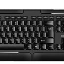 Teclado de una mano Genius QWERTY español color negro