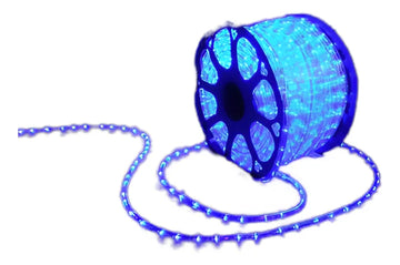Manguera Led 3 Vias Luces Navideñas 30mt Azul