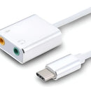 Tarjeta Externa De Audio Con Conector Tipo C 7.1 Virtual