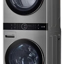 Torre De Lavado LG 25kg/22kg Aidd Turbowash360 Steamtm Plata Plateado