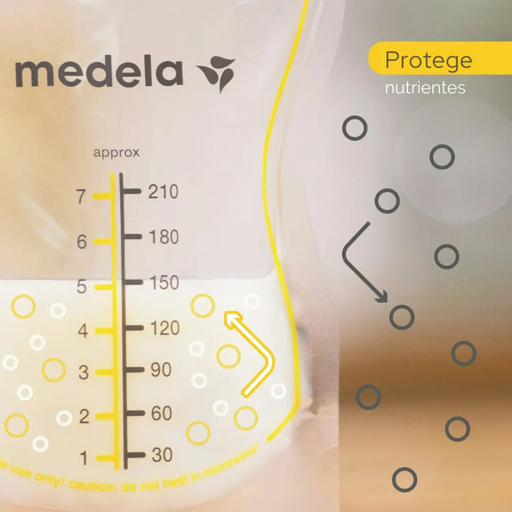 Medela Bolsas Para Almacenar Leche Materna 100 Unidades