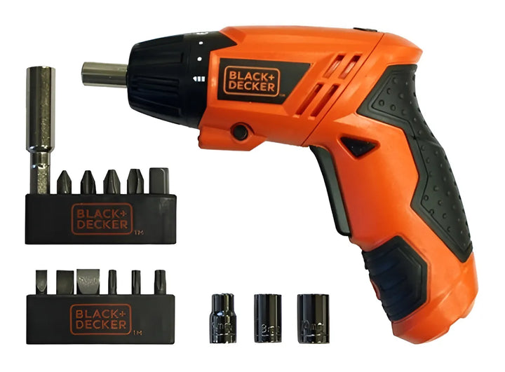 Destornillador inalámbrico Black+Decker KC4815 naranja