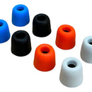 Kit de 4 pares de gomas viscoelásticas con forma de puntero para teléfonos colores surtidos