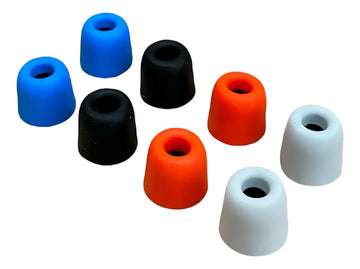Kit de 4 pares de gomas viscoelásticas con forma de puntero para teléfonos colores surtidos