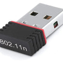 Adaptador Usb 2.0 Wifi Antena Interna 150mbps Mini Placa