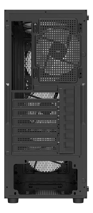 Gabinete Gamer Iceberg Flow C Dark Edition 6 Fans No Led Color Negro